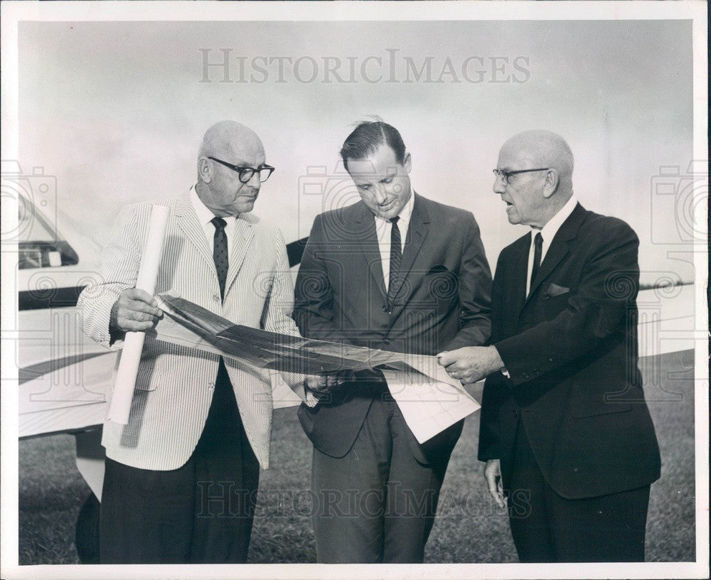 1965 Pinellas County, Florida Caladesi Island Planning Officials Press Photo - Historic Images