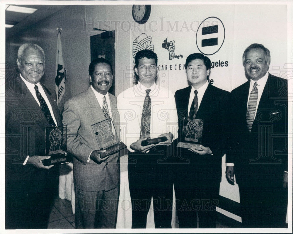 1992 Los Angeles, CA Urban League President John Mack Press Photo - Historic Images