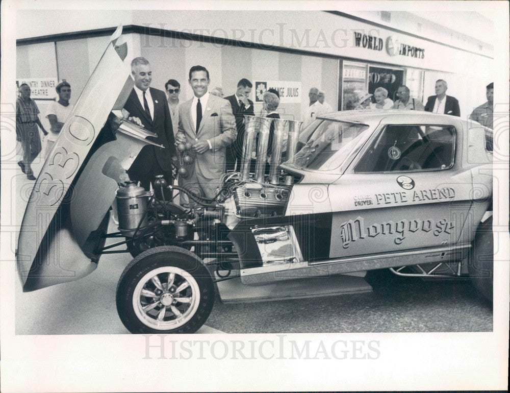 1968 Mongoose Drag Racer Press Photo - Historic Images