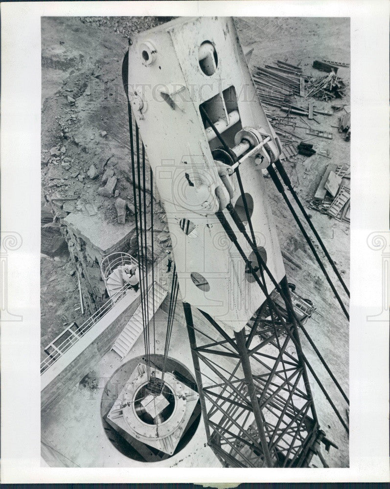 1972 Stockbridge, Georgia Vulcan Material Co Stone Crusher Press Photo - Historic Images