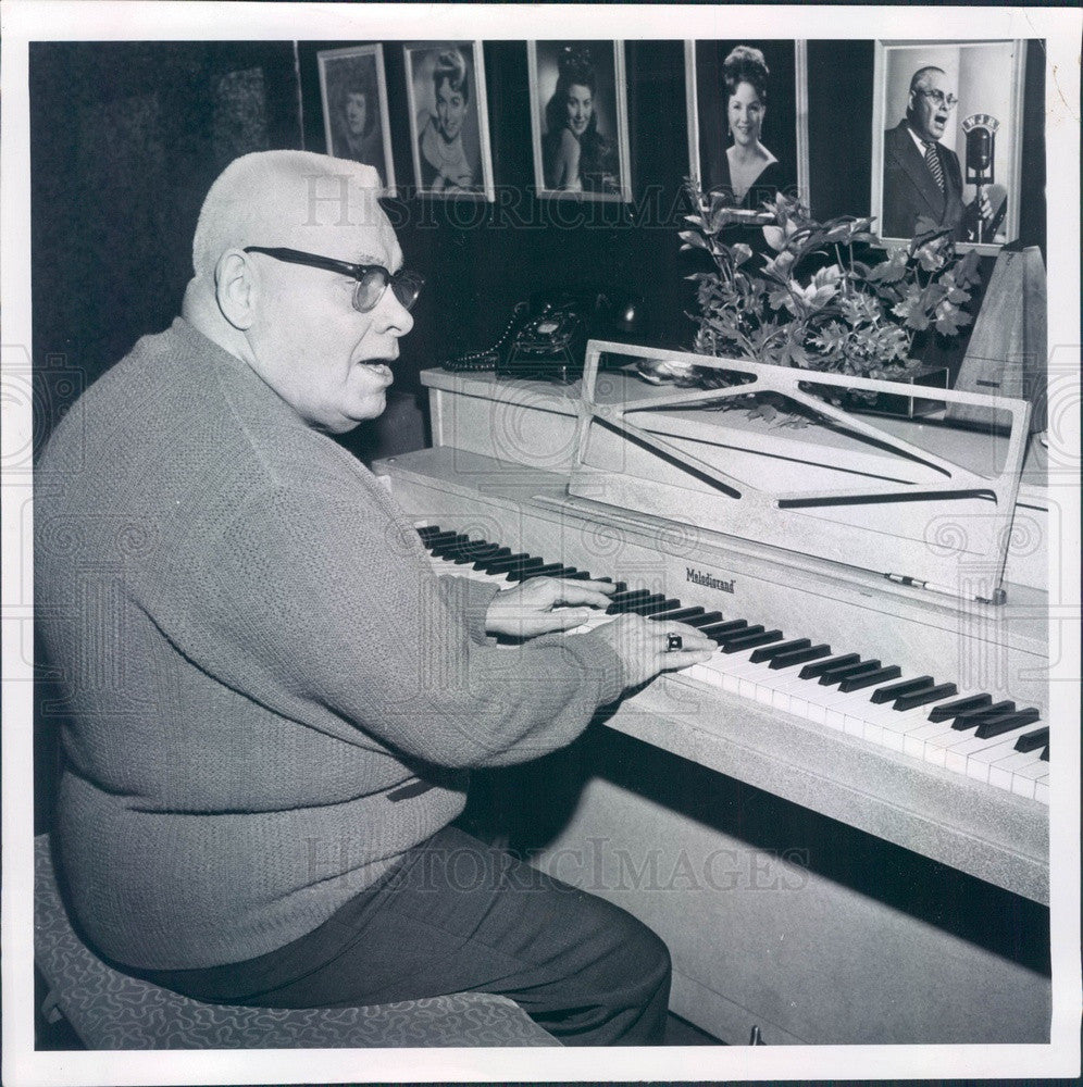 1967 Detroit, Michigan Pianist Harold Kean Press Photo - Historic Images
