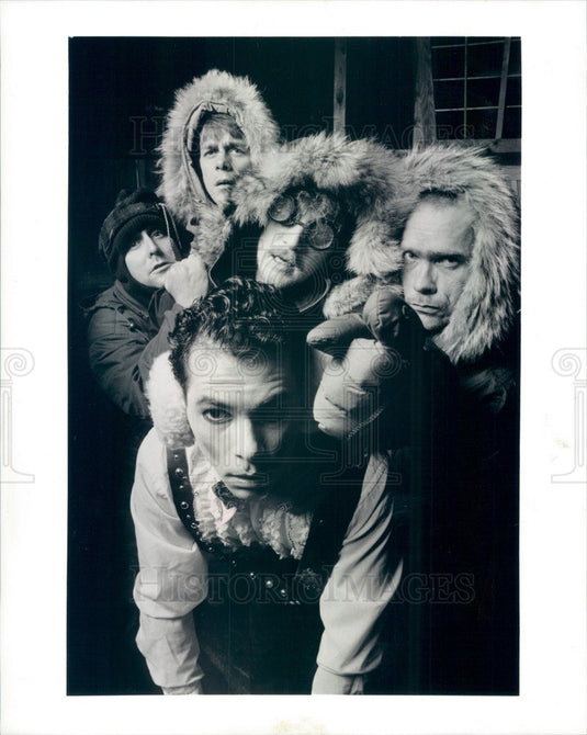 1992 Hollywood Actors James Schneider, Tracy Letts, Dan Rivkin Press Photo - Historic Images