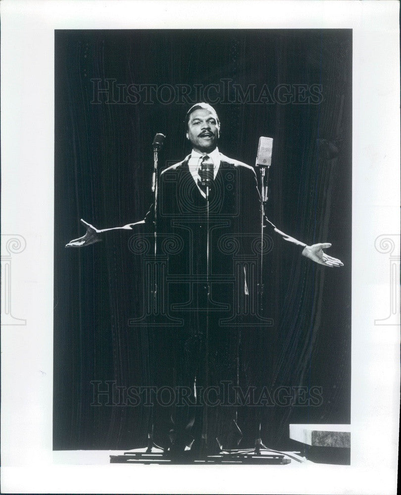 1976 American Hollywood Actor Billy Dee Williams in I Have a Dream Press Photo - Historic Images