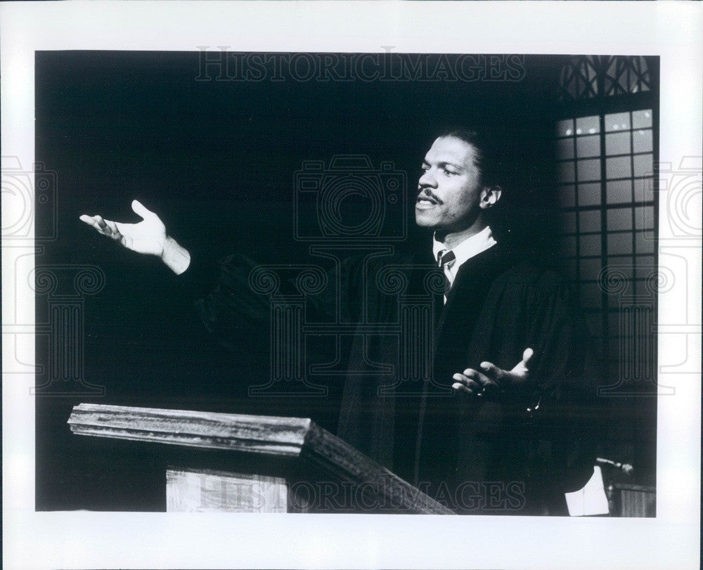 1976 American Hollywood Actor Billy Dee Williams in I Have a Dream Press Photo - Historic Images