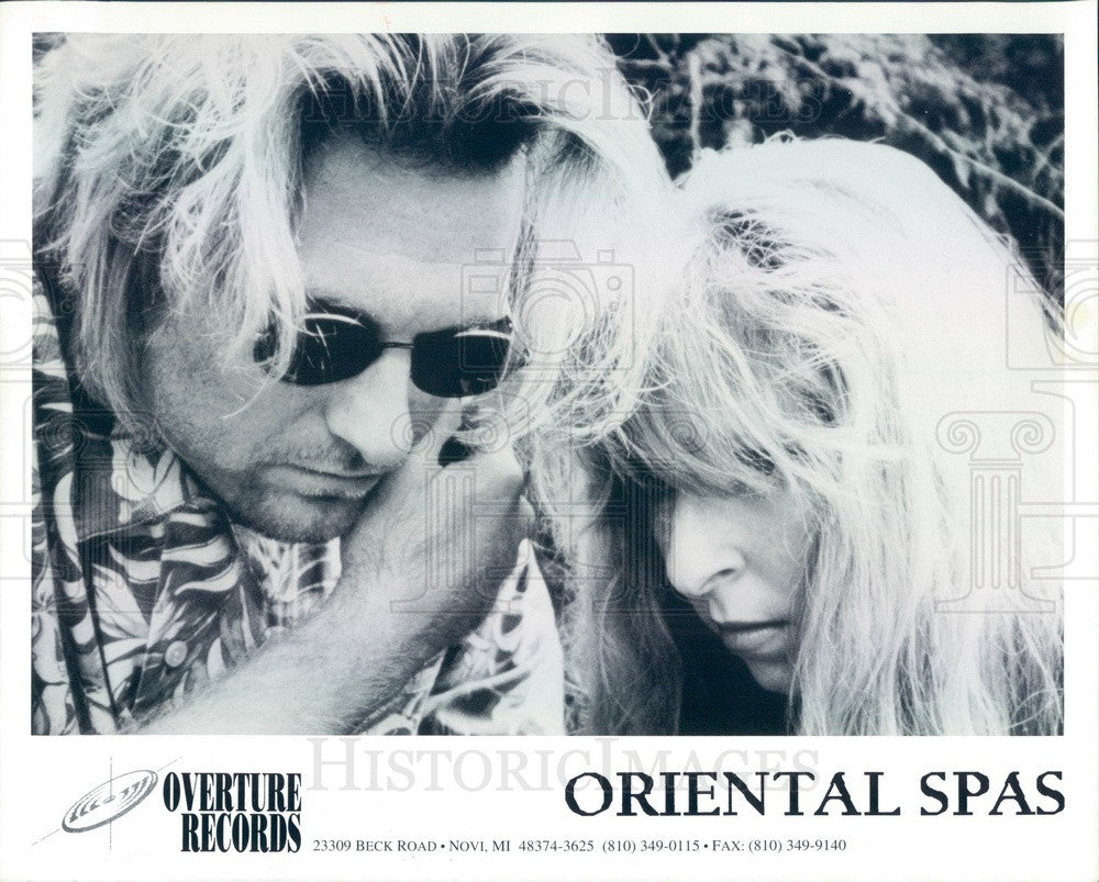 1995 Rock Band Oriental Spas Press Photo - Historic Images