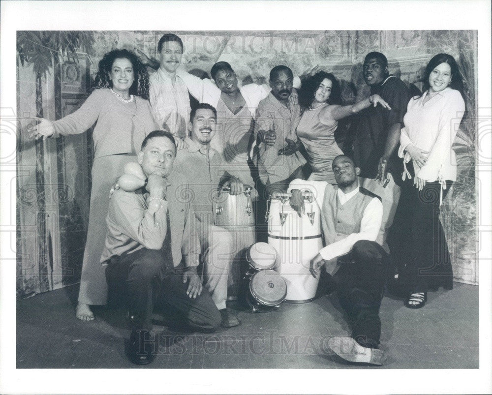 1999 Jazz Music Group Orquesta Fuego Press Photo - Historic Images