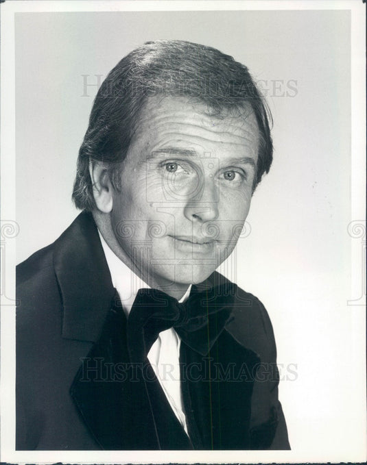 1981 Hollywood Actor & Miss America Pageant Host Ron Ely Press Photo - Historic Images