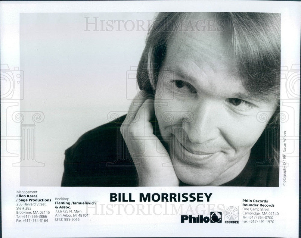 1994 American Folk Singer/Songwriter Bill Morrissey Press Photo - Historic Images