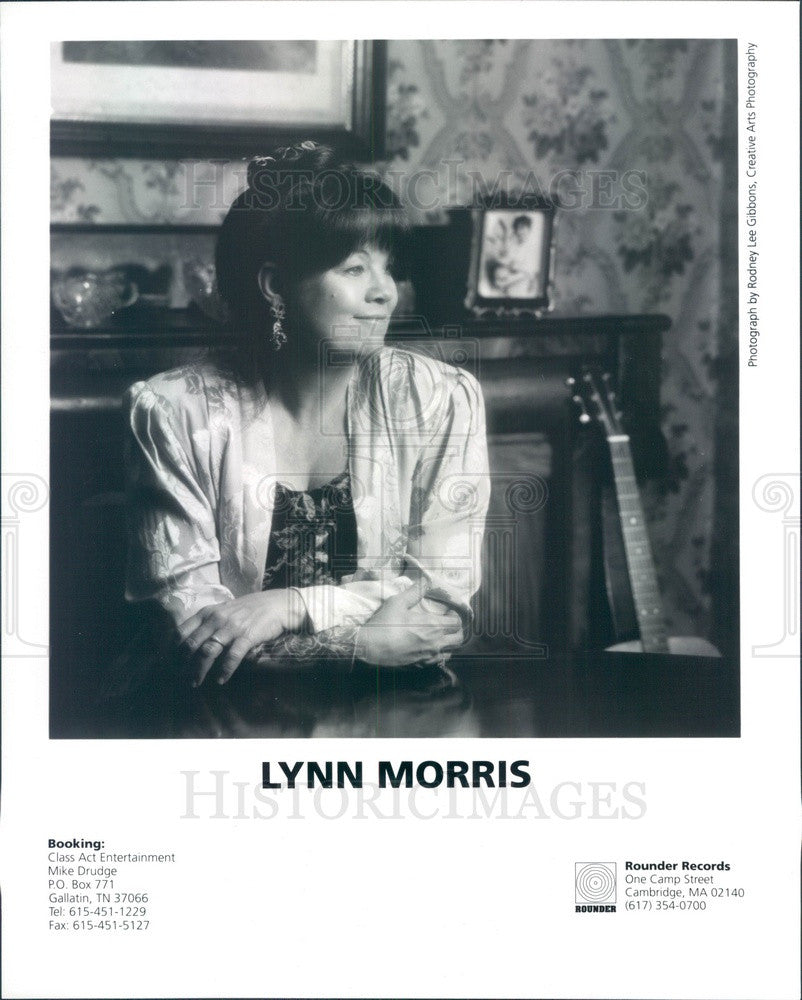 1996 American Bluegrass Musician Lynn Morris Press Photo - Historic Images