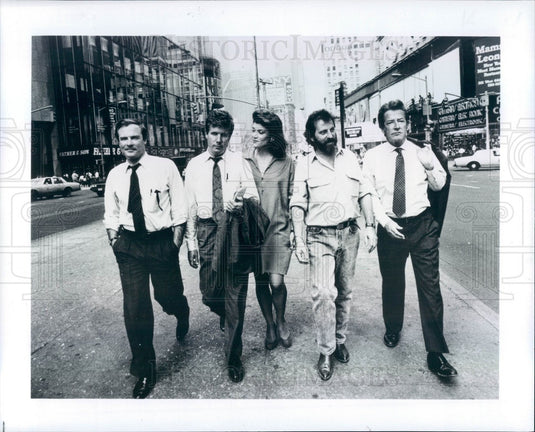 1988 Actors J Paymar/S Dunlop/K Bradford/R Abramovitz/S Dunleavy Press Photo - Historic Images