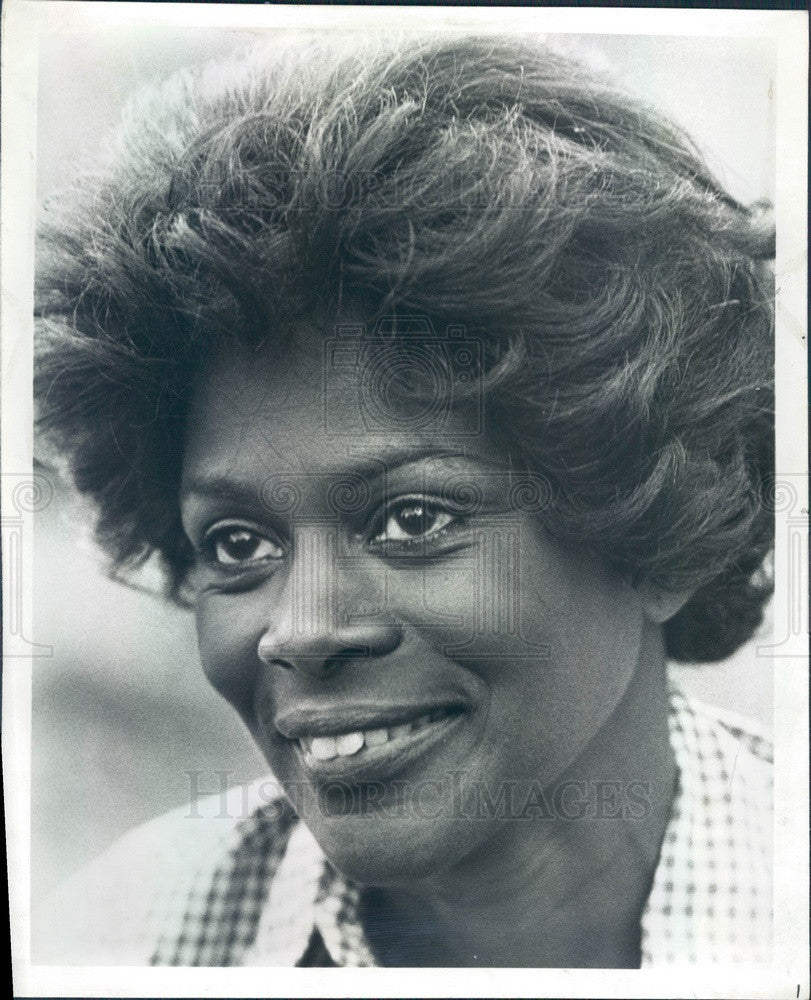 1976 American Hollywood Actress Cicely Tyson Press Photo - Historic Images