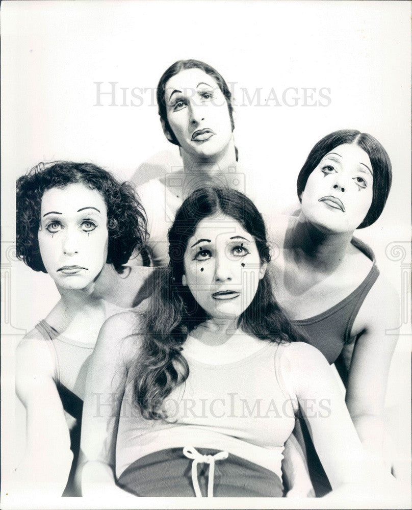1972 Chicago Poor Arts Festival The Hard Core Mime Troupe Press Photo - Historic Images