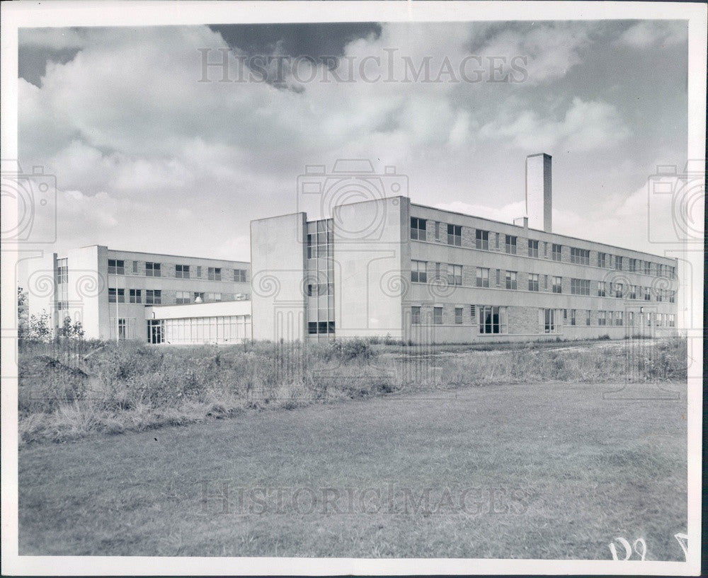 1958 Skokie, Illinois Hebrew Theological College Press Photo - Historic Images