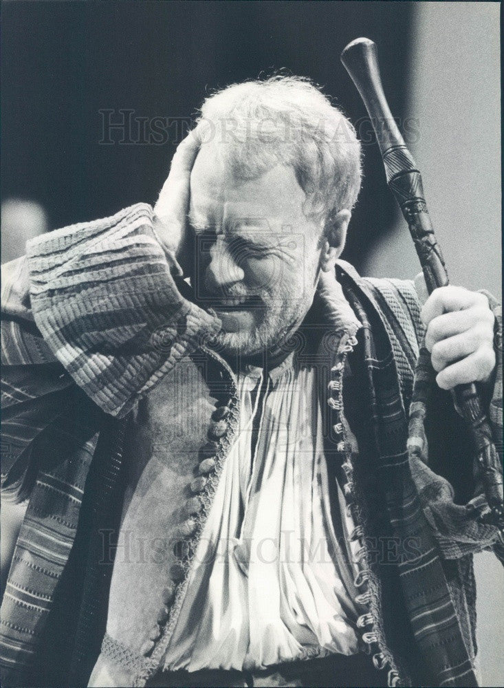 1988 Hollywood Actor Max Von Sydow in The Tempest Press Photo - Historic Images