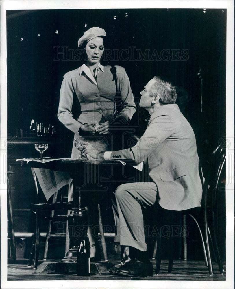 Undated Hollywood Actors Henry Fonda &amp; Jane Alexander Press Photo - Historic Images