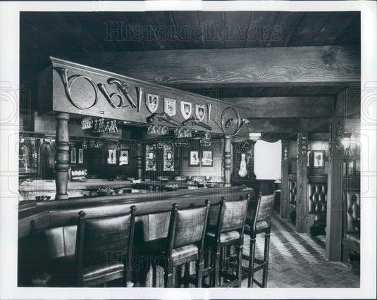 1976 Chicago, IL Henrici's Restaurant, O'Hare Inn, Elizabethan Pub Press Photo - Historic Images