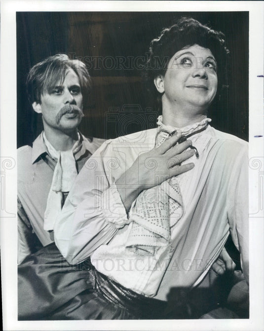 1983 Actors Terry Kinney & Jeff Perry in Cloud 9, Steppenwolf Press Photo - Historic Images