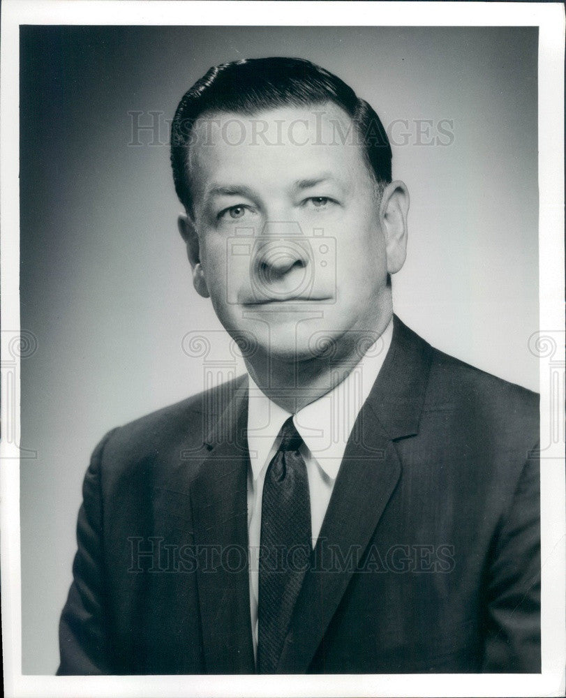 1969 Detroit, Michigan Comac Co Sr Managing Partner Thomas Wagner Press Photo - Historic Images