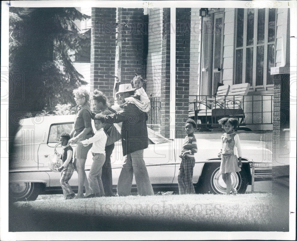 1978 Detroit MI Kidnapping, AP Prize Winning Photo by George Waldman Press Photo - Historic Images