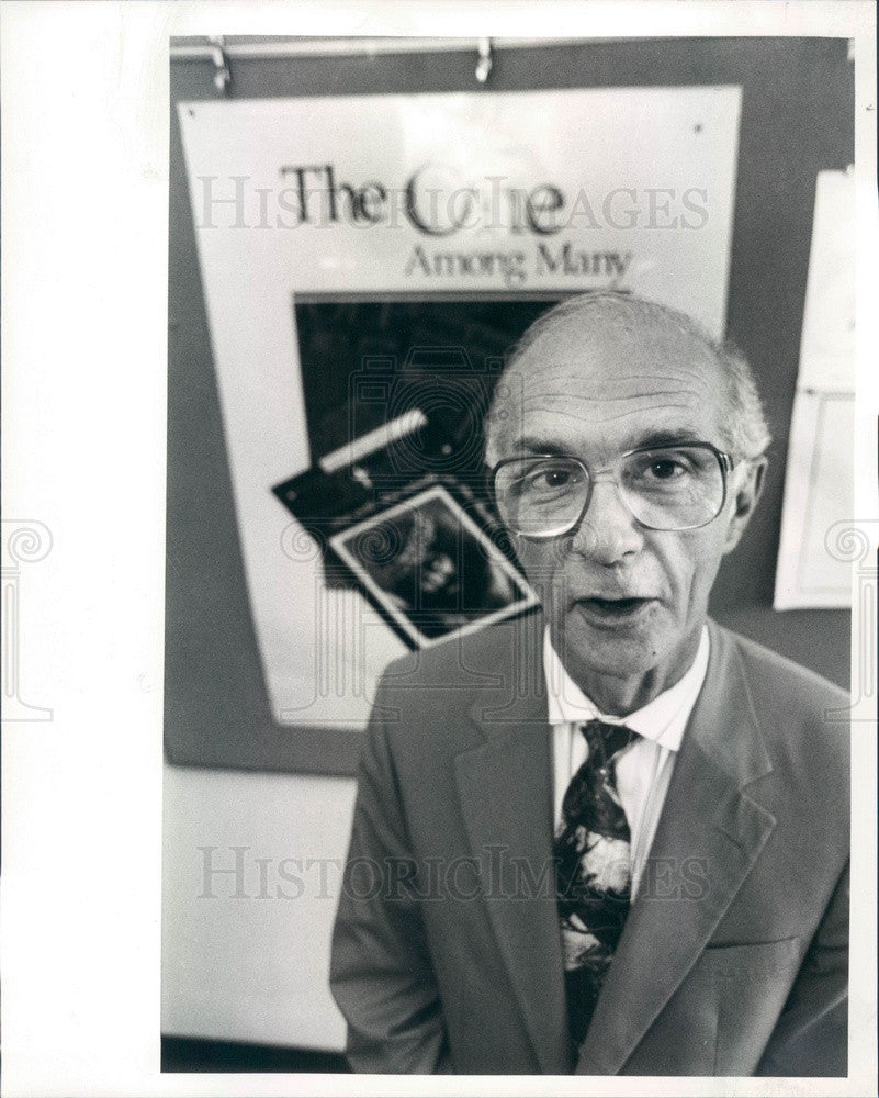 1991 Southeast MI Evangelical Lutheran Church Bishop J Philip Wahl Press Photo - Historic Images