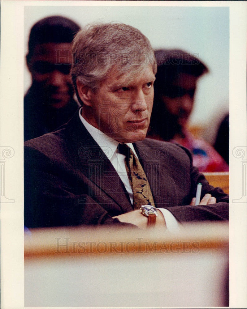 1990 Detroit, Michigan Richard Wagoner of General Motors Press Photo - Historic Images