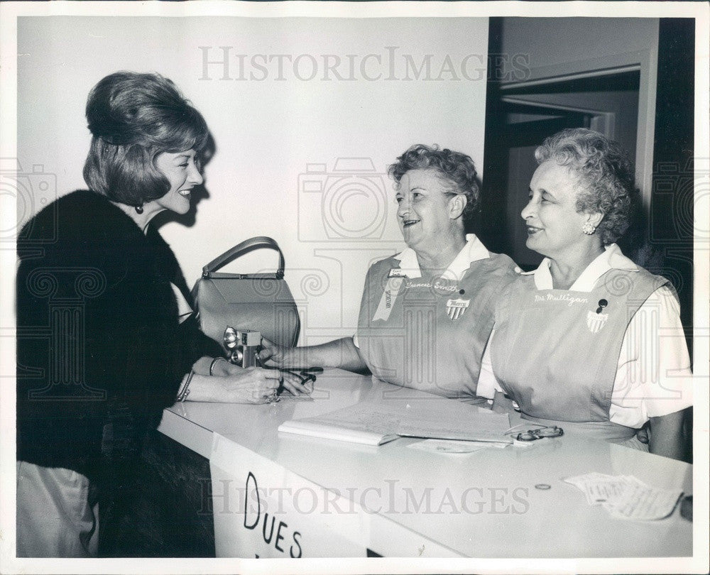 1964 Denver, Colorado Mrs Neil Cullen, Frances Smith, DG Mulligan Press Photo - Historic Images