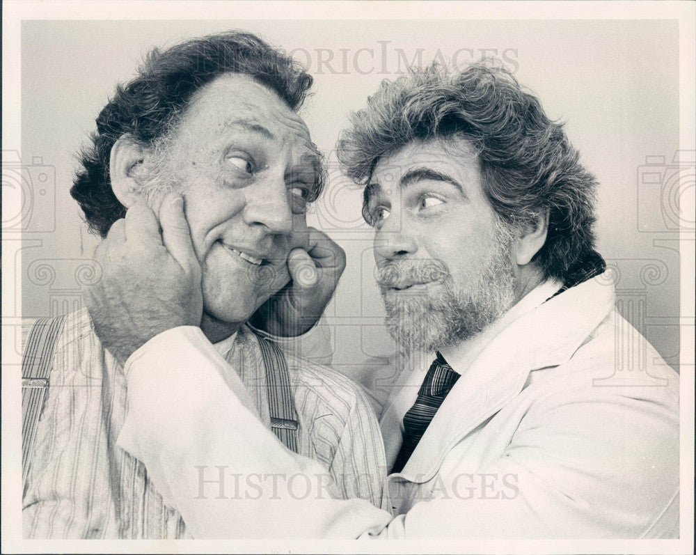 1979 Actors George Womack &amp; Jack Ryland in Uncle Vanya Press Photo - Historic Images