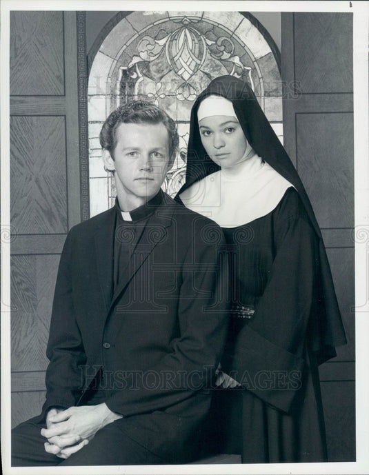 1984 Hollywood Actors Valerie Bertinelli/David Morse St Elsewhere Press Photo - Historic Images