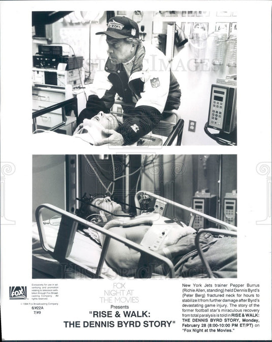 1994 Hollywood Actors Peter Berg & Richie Allen Press Photo - Historic Images