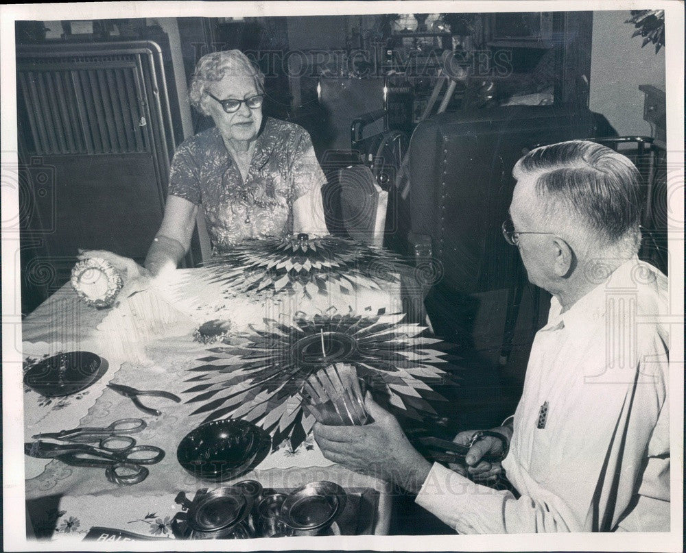 1968 Denver, Colorado Tin Can Artists Mr/Mrs Chester Bruhn Press Photo - Historic Images