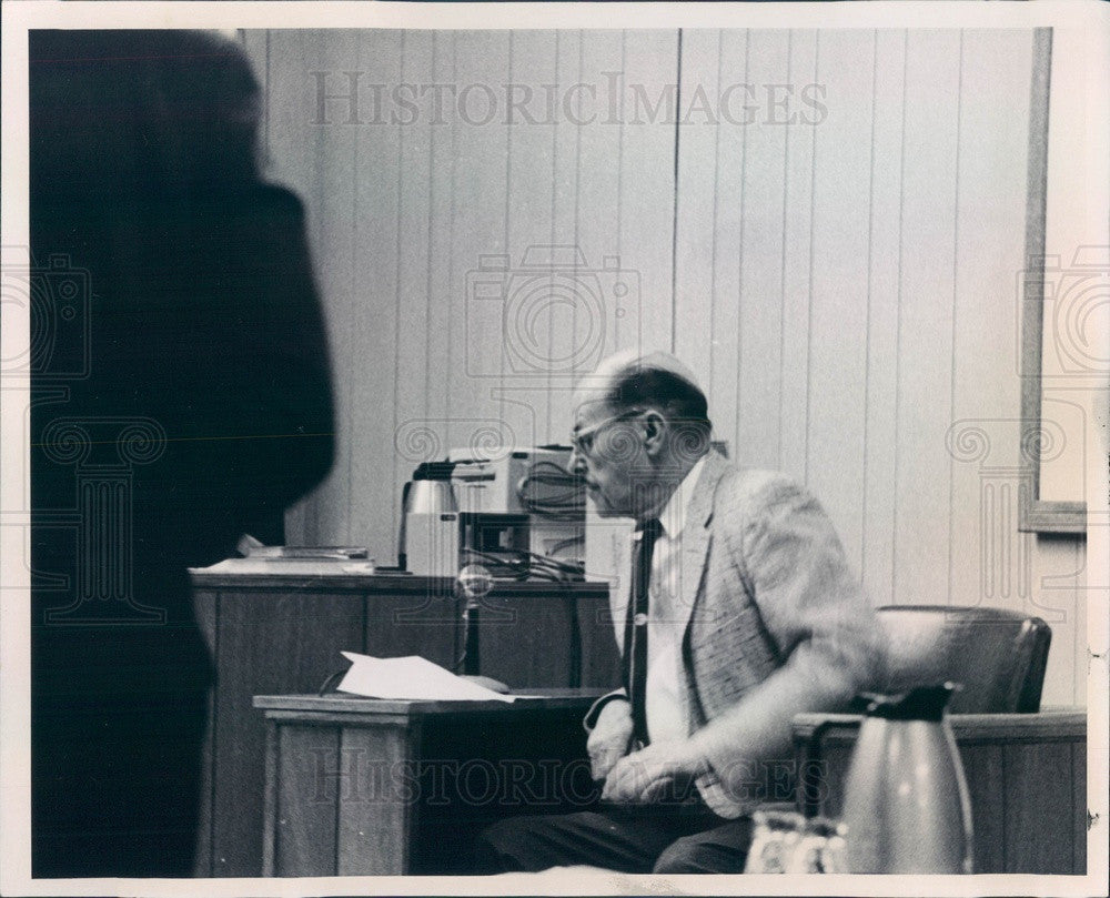 1970 Clear Creek County, Colorado Sheriff Harold Brumbaugh Press Photo - Historic Images