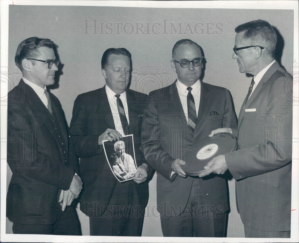 1967 Littleton, CO School Officials George Miller, Robert Whitman Press Photo - Historic Images