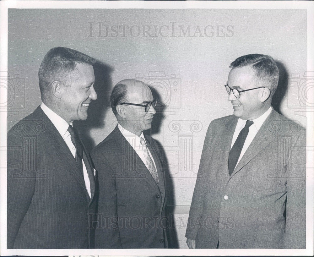 1960 Denver, CO Natl Office Managers Assn Pres JW Bruskotter Press Photo - Historic Images