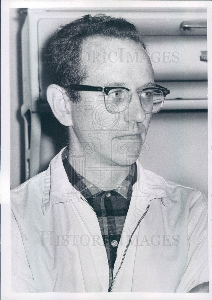 1967 Montreal, Canada Cult Member Harry Bugajski Press Photo - Historic Images