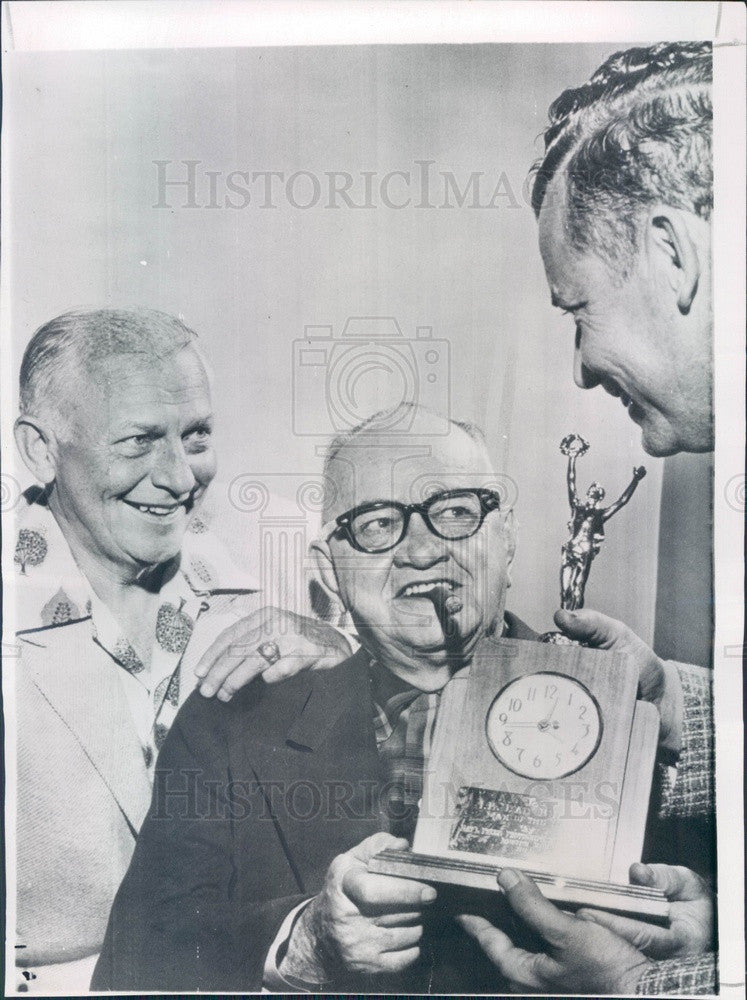 1955 Colorado Springs, Colorado Police Chief IB (Dad) Bruce Press Photo - Historic Images