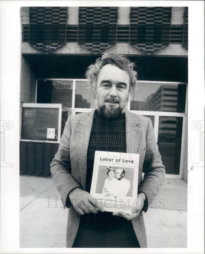 1983 Michigan Musician Phil Marcus Esser Press Photo - Historic Images