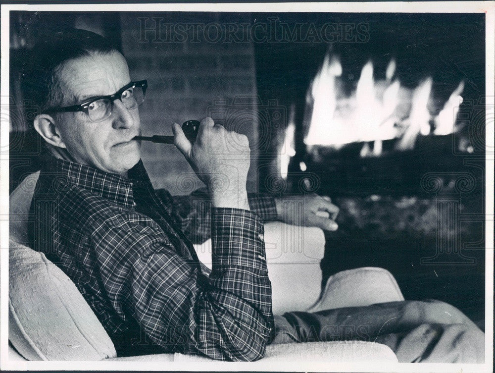 1976 Denver, Colorado Psychiatrist & Author Dr. John M. Macdonald Press Photo - Historic Images