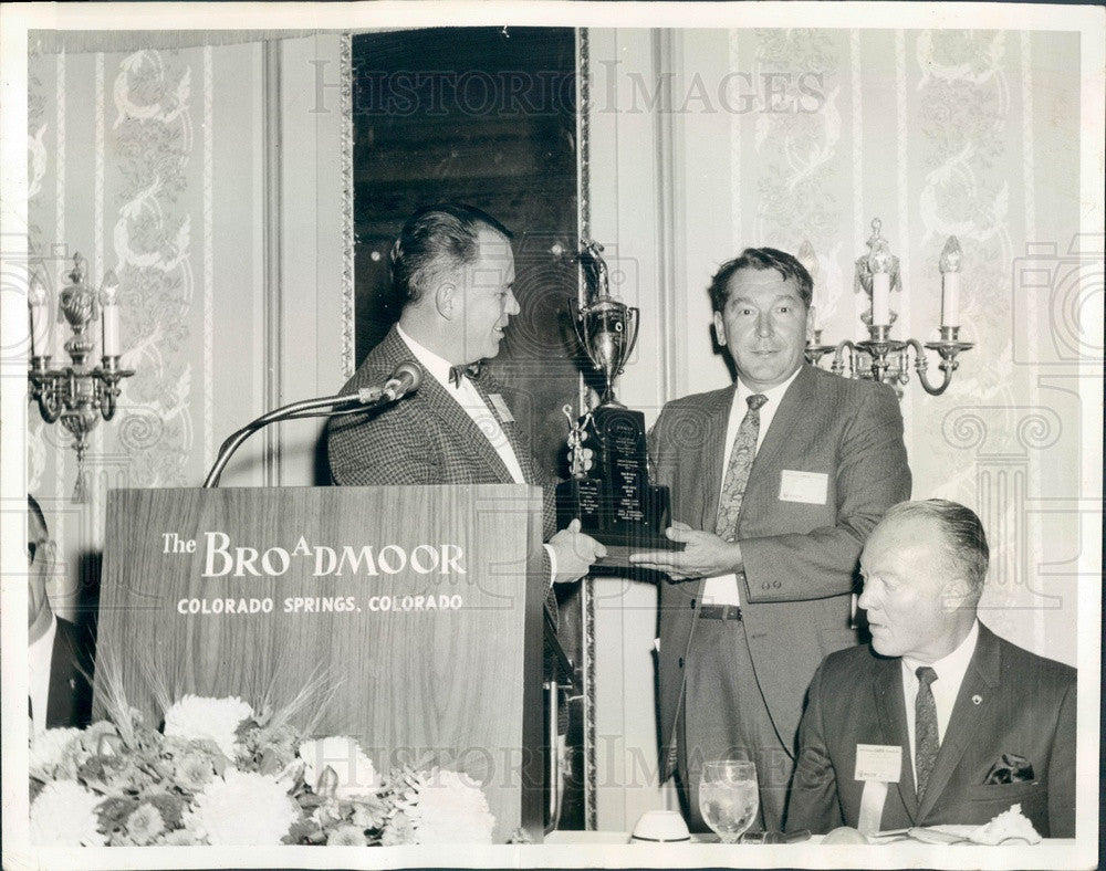 1966 Colorado Denver Post Golf Tournament Winner Dewey Laketa Press Photo - Historic Images