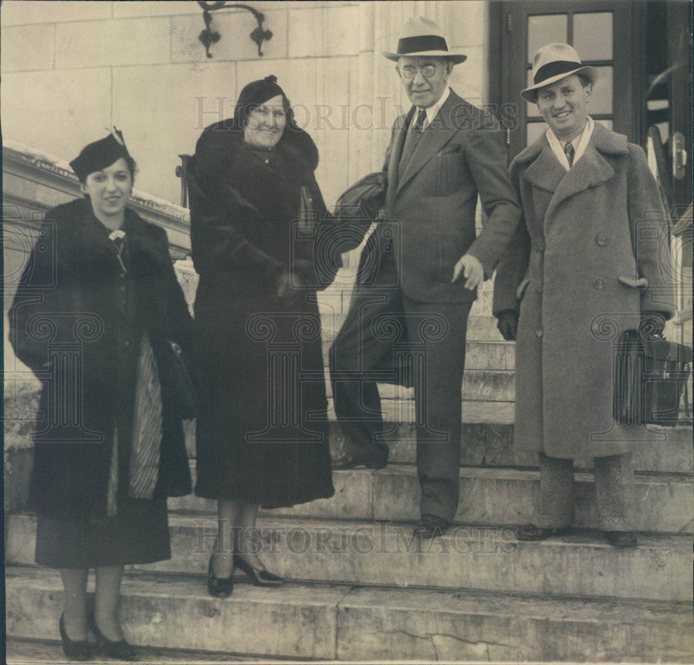 1934 Denver, Colorado Attorney Ben Laska Press Photo - Historic Images