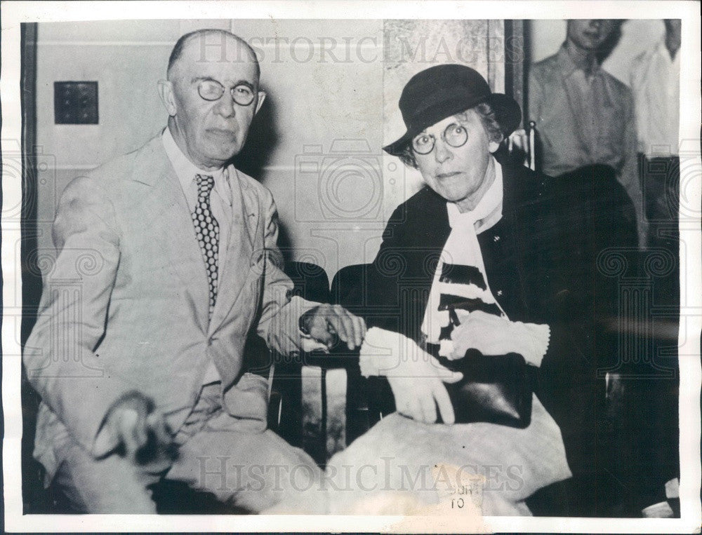 1935 Denver, Colorado Attorney Ben Laska Press Photo - Historic Images