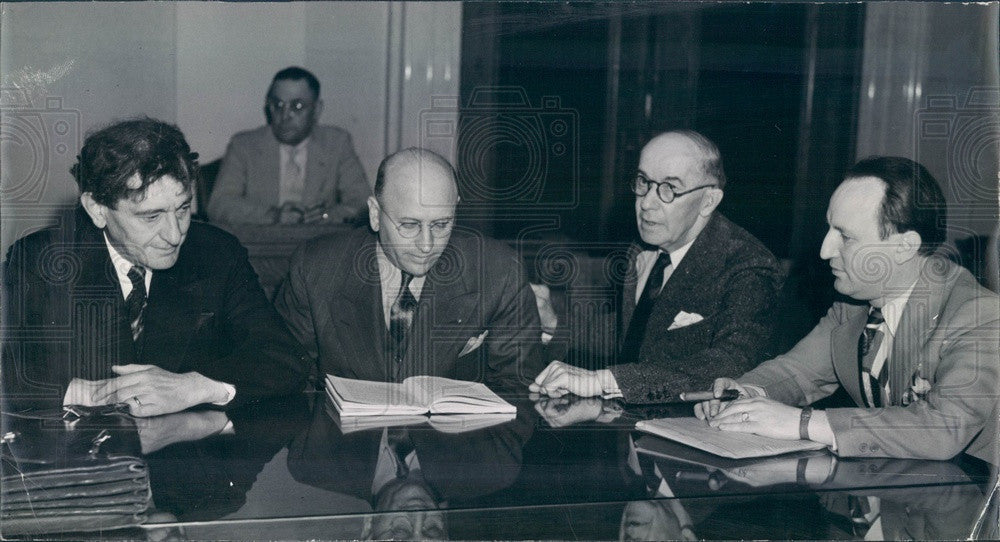 1939 Denver, Colorado Attorney Ben Laska Press Photo - Historic Images