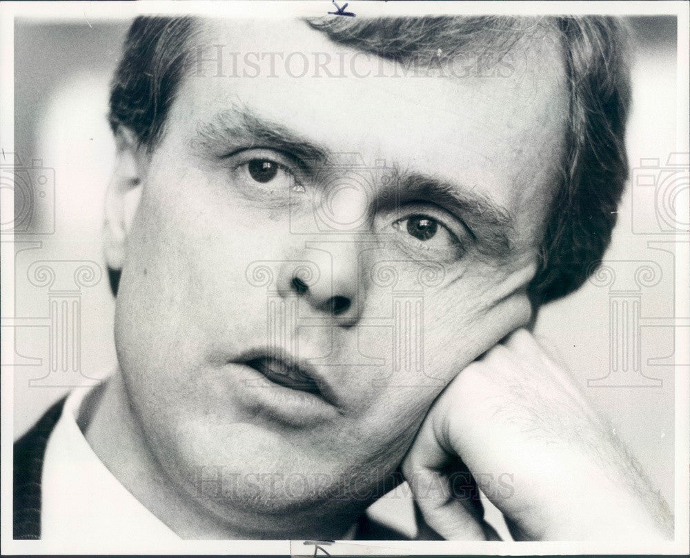 1981 Author Dr. David Burns Press Photo - Historic Images