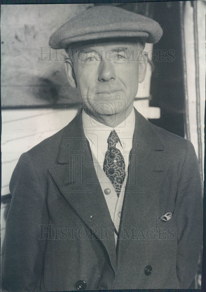 1929 US Banker, Financial Advisor, Presidential Mentor Thomas Lamont Press Photo - Historic Images