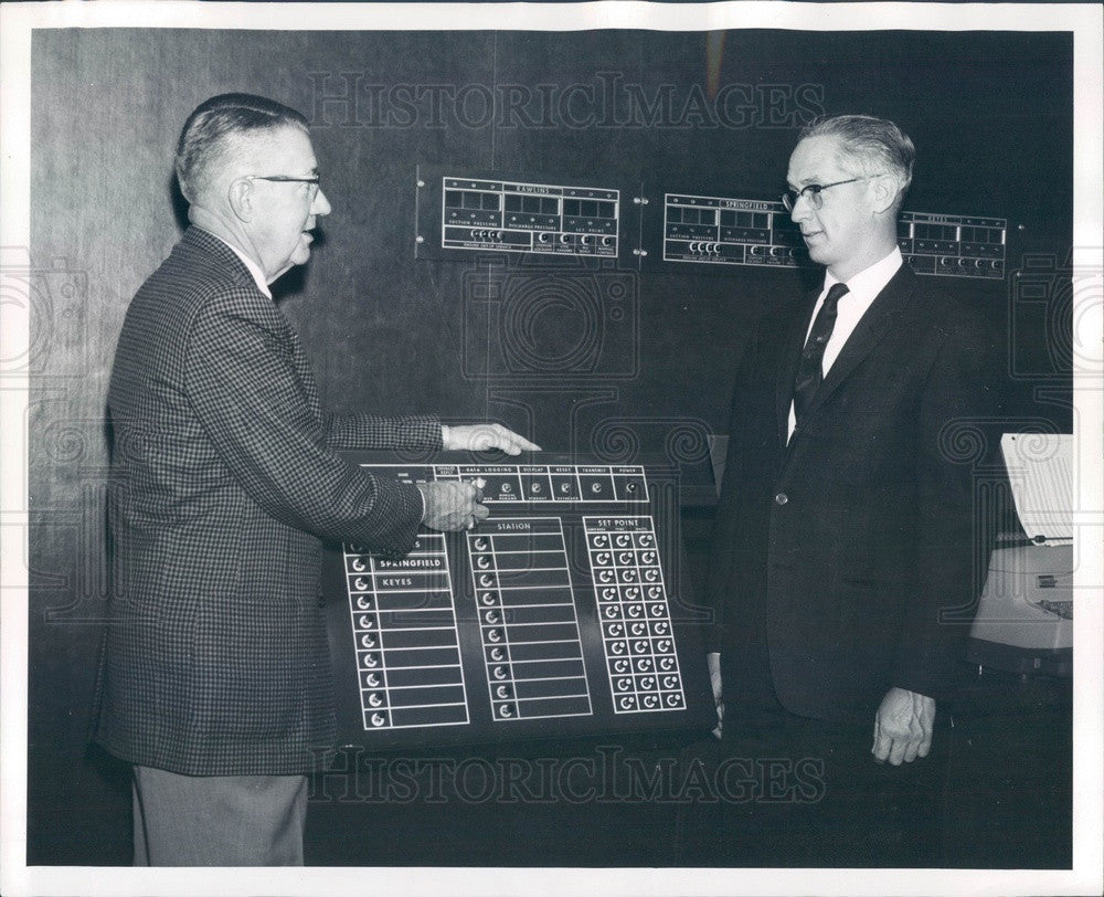 1963 Univ of Denver, CO Chemical Engineering Chairman MT Howerton Press Photo - Historic Images