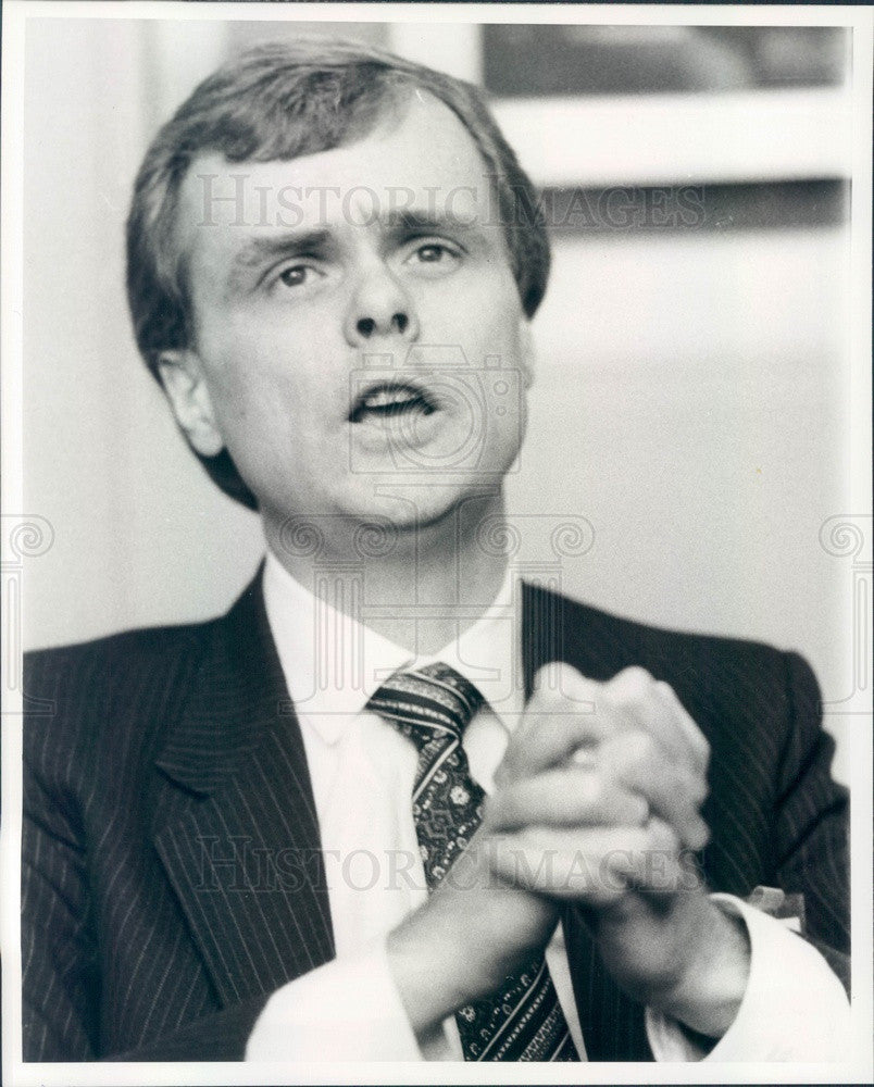 1981 Author Dr. David Burns Press Photo - Historic Images