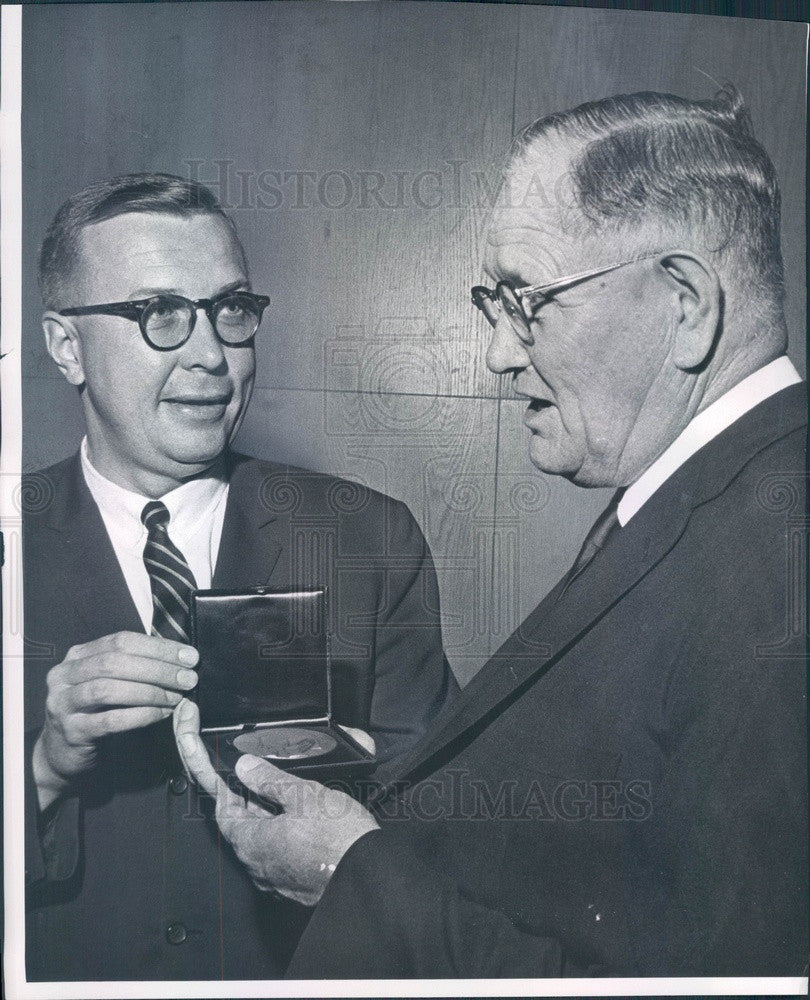 1963 University of Colorado President Reuben Gustavson Press Photo - Historic Images