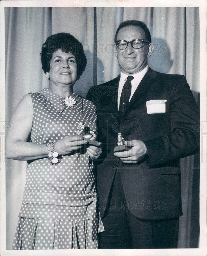 1968 Denver, Colorado Actors Herman Gulkin & Pat Lasky Press Photo - Historic Images