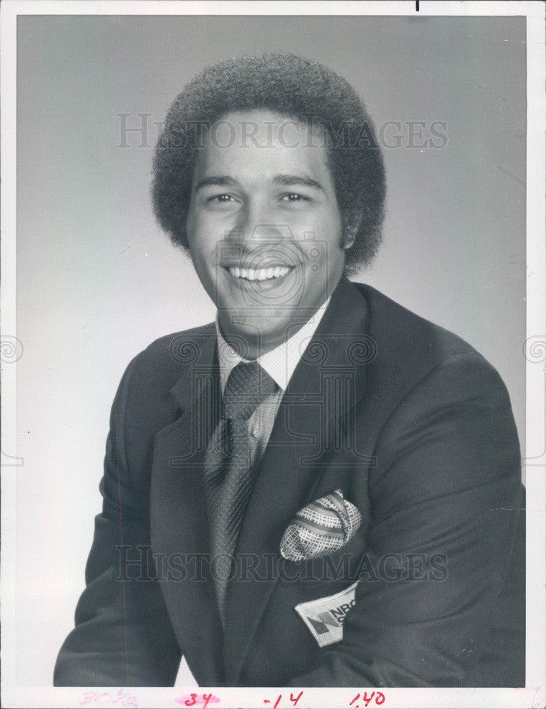 1983 Today Show Host Bryant Gumbel Press Photo - Historic Images