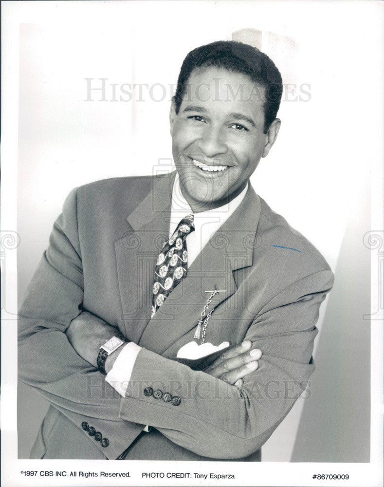 1997 Today Show Host Bryant Gumbel Press Photo - Historic Images