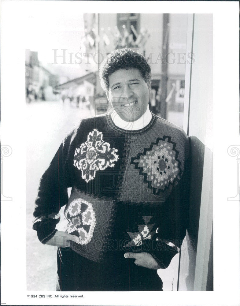 1994 TV Sportscaster Greg Gumbel Press Photo - Historic Images